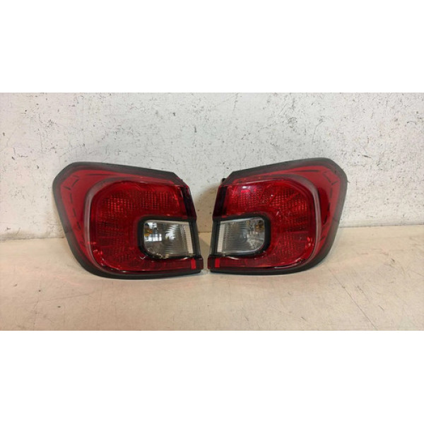 Par De Lanternas Fiat Argo 2018 2020 2021 2022 Original Ambos Lados Vermelho