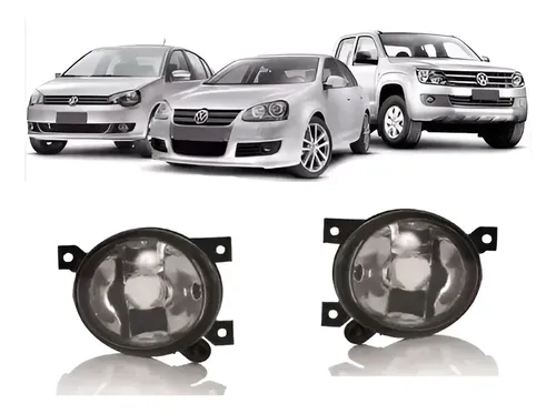 Par Farol Milha Jetta 2007 A 2010 Amarok 2010 A 2012 Polo 13 Transparente