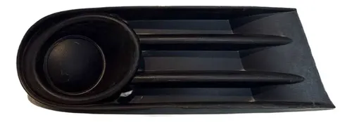 Moldura Milha Vw Gol Vouage G6 2009 2010 2011 2012 L.d Preto Direito
