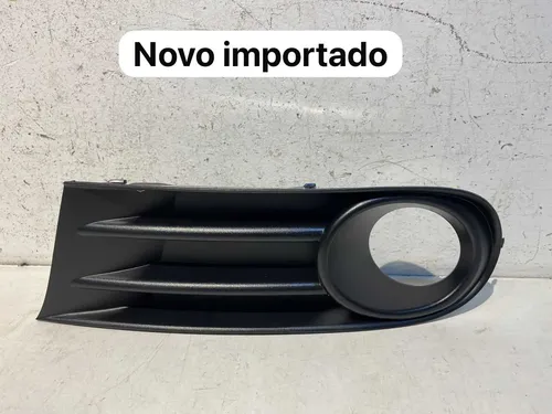 Moldura Milha Vw Gol Saveiro Voyage G5 2009 A 2012 L.e Impor Preto Esquerdo