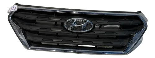 Grade Dianteira Hyundai Creta 2017 2018 2019 2020 Preto Fosco