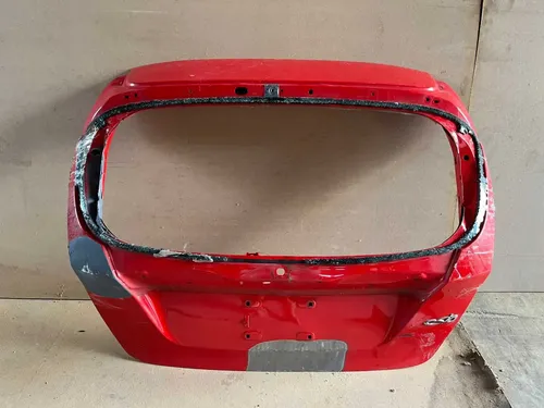 Tampa Traseira New Fiesta Hatch 2014 2015 2016 2017 2018 Ori Vermelho