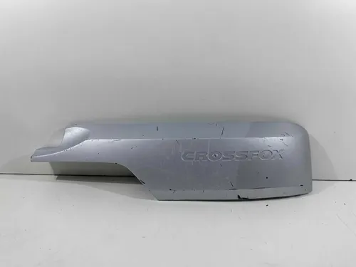 Moldura Parachoque Tras. Crossfox 2015 2016 A 2021 Original Cinza Fosco