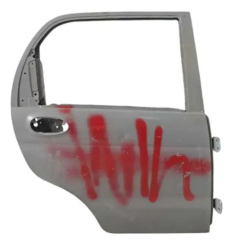 Porta Traseira Chery Qq 2011 2012 2013 2014 2015 L.d Origin Traseira Direito Cinza