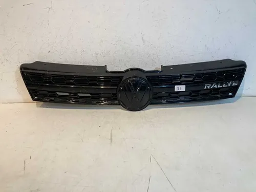 Grade Parachoque Vw Gol Rallye G6 2013 2014 2015 2016 / Orig Preto Brilhante