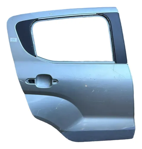 Porta Traseira Fiat Mobi 2017/2025 L.d Traseira Direito Cinza