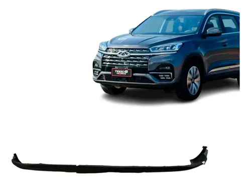 Spoiler Dianteiro Chery Tiggo 8 Max 2021 2022 2023 / Origin Preto