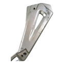 Bacalhau Suporte Pedaleira Suzuki Yes 125 2005/2010 Prata