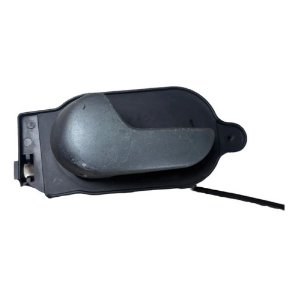 Maçaneta Traseira Esquerda Ford Fiesta 2002-14 Com Fechadura Preto Dianteira/traseira