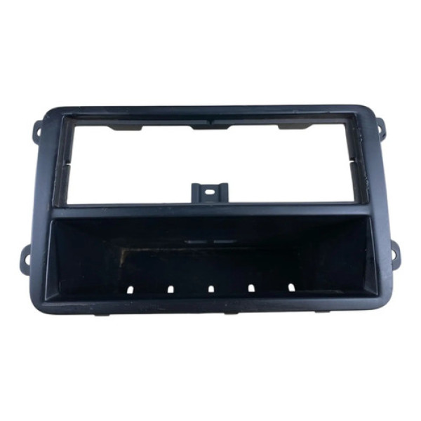 Moldura Console Central Painel Radio Gol Voyage 2017 - 2021 Preto