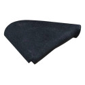 Moldura Interna Retrovisor Ld Santana 84/91 321837994 Preto