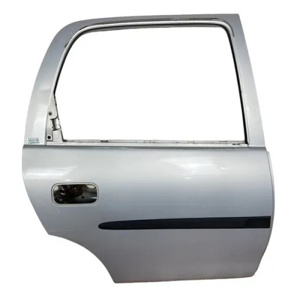 Porta Traseira Direita Corsa Classic 1999 A 2014 Original Traseira Direita Prateado