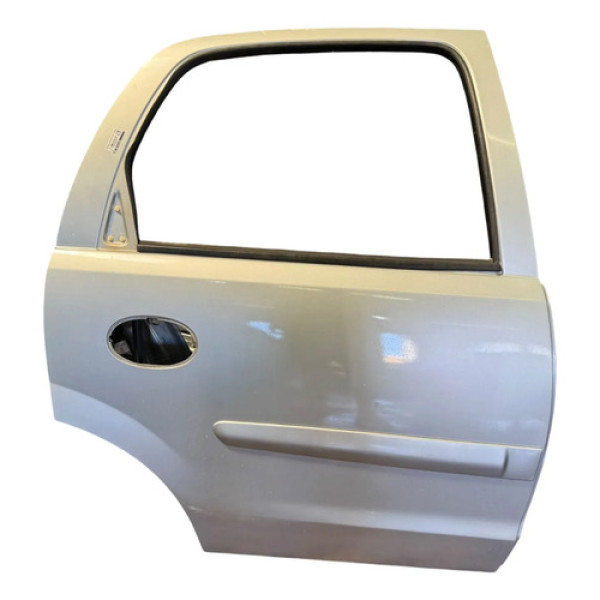 Porta Traseira Direita Corsa Maxx 2003 A 2012 Original Traseira Direita Prateado