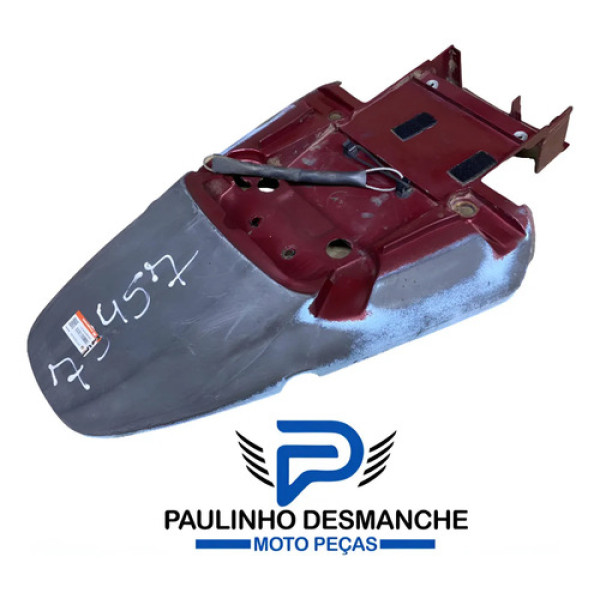 Carenagem Rabeta Nx 400 Falcon 2001 A 2008 Original Vermelho Vermelho