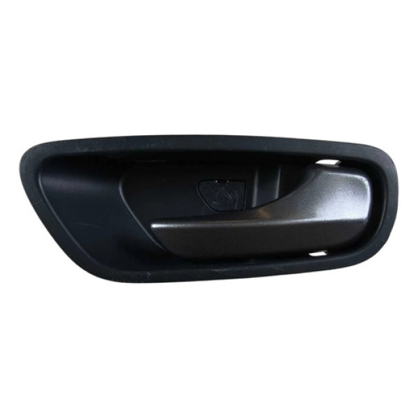 Maçaneta Interna Lado Direito Fiat Uno 2016 100218754 Preto Dianteira