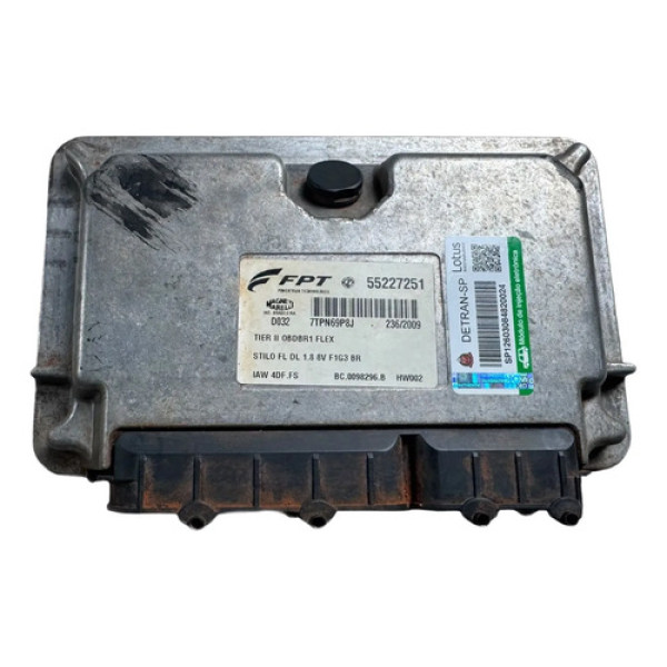 Módulo Injeção Fiat Stilo 1.8 8v 2004-2011 55227251