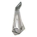 Bacalhau Suporte Pedaleira Suzuki Yes 125 2005/2010 Prata