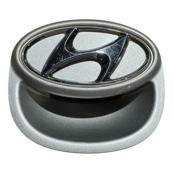 Emblema Maçaneta Tampa Traseira Hyundai I30 2009 A 2012 Prateado
