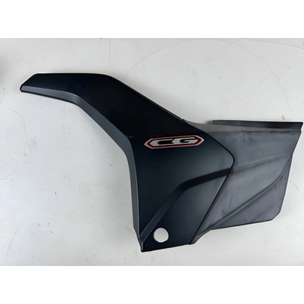Carenagem Lateral Esquerda Honda Titan 150 2015 Preto