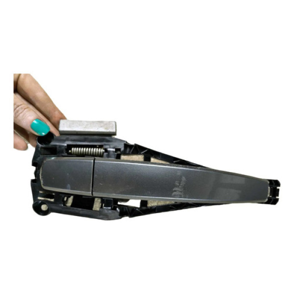 Maçaneta Externa Dianteira Direita Chevrolet S10 2012/2016 Cinza Dianteira