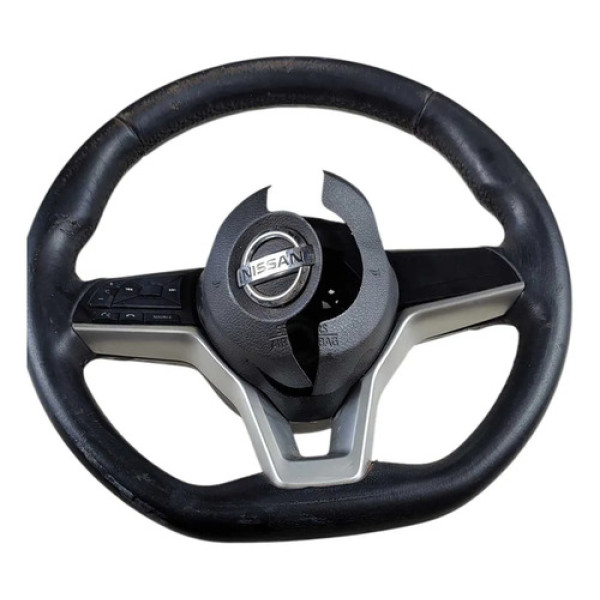 Volante De Direção Nissan Kicks 1.6 2018/2022 Preto