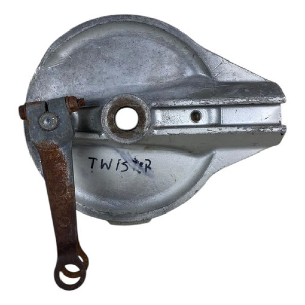 Espelho  Freio Traseiro Honda Cbx Twister 250 02/08 Original Prata