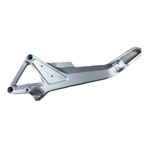 Suporte De Pedaleira Esquerdo Honda Cb 600f 2006/2007 Prateado
