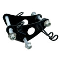 Par Alça Suporte Motor Haojue Dk 150 2022 Original Preto