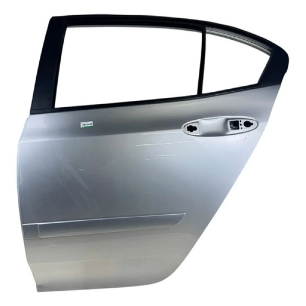 Porta Traseira Esquerda Honda City 2009 2010 2011 A 2014 Traseira Esquerdo Prateado