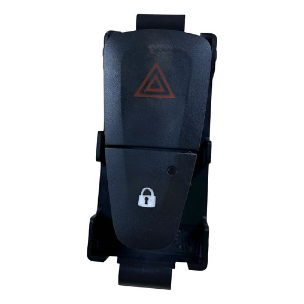 Botão Pisca Alerta Trava Renault 2014 Preto