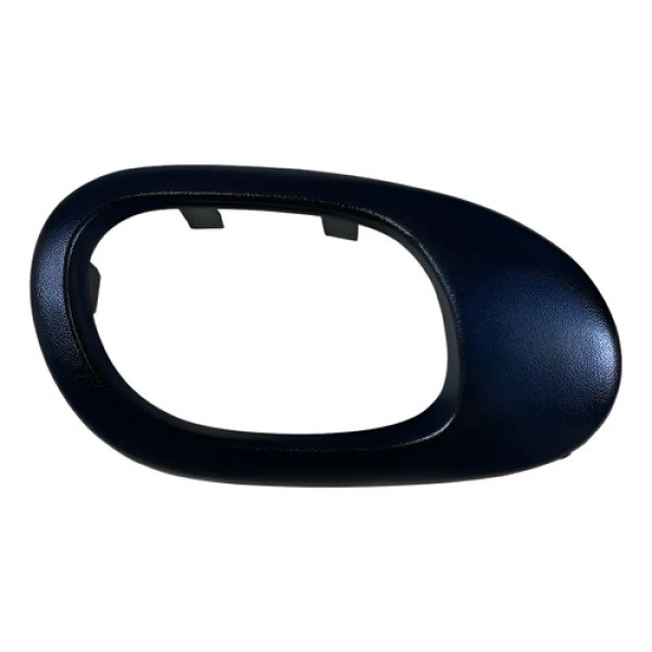 Moldura Da Maçaneta Interna Dianteira L/e Peugeot 207 2013 Prateado Dianteira
