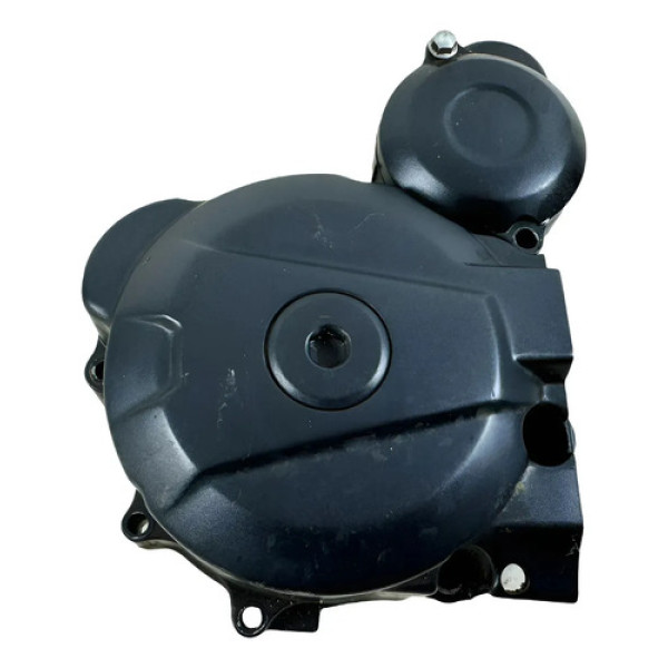 Tampa Lateral Estator Motor Haojue Dk 150 Original Cinza-escuro