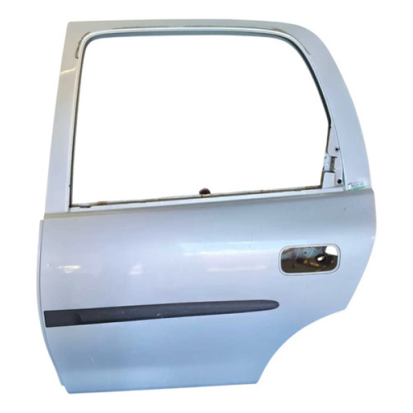 Porta Traseira Esquerda Corsa Classic 2005 Original Traseira Esquerdo Prateado