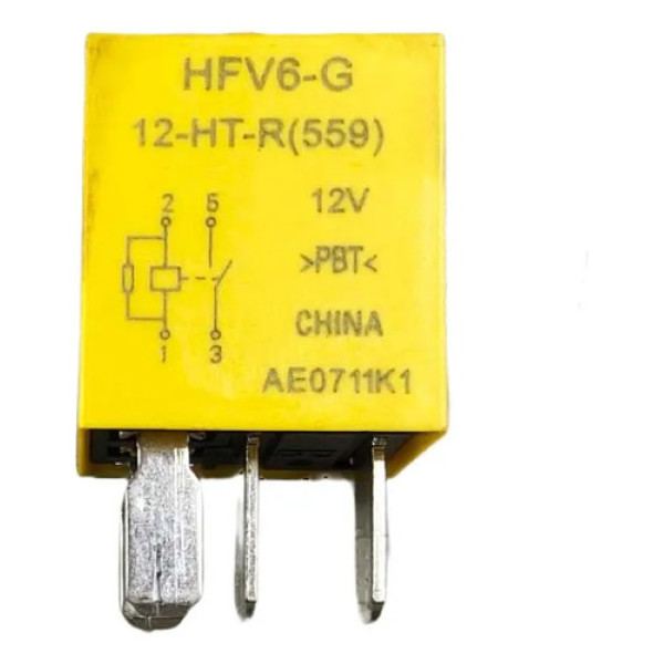 Rele Auxiliar 30a Amarelo Chevrolet Montana 2025