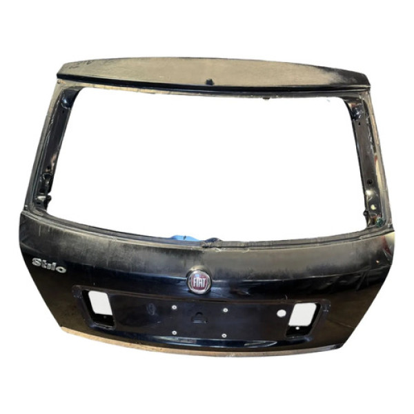 Tampa Traseira Fiat Stilo 2004 A 2009 Original Lisa Preto