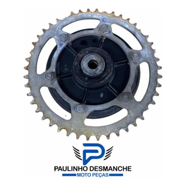 Flange Coroa Xj6 2013 Original  Prata