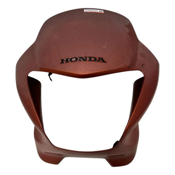 Carenagem Do Farol Frontal Nx400 Falcon Ano 2008 Preta Origi Preto