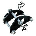 Par Alça Suporte Motor Haojue Dk 150 2022 Original Preto