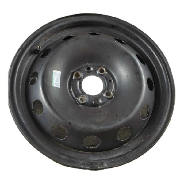 Roda De Ferro Aro 15 / 4 Furos Original Fiat Palio Preto