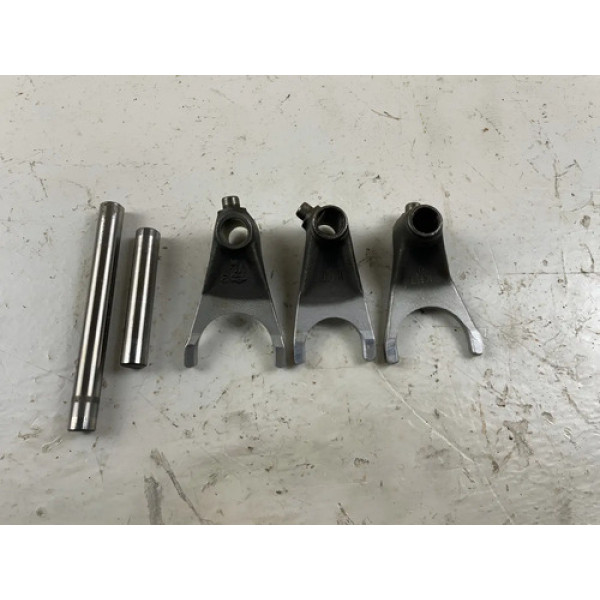 Conjunto Garfo Câmbio Titan Fan Start 150 2004 2015 Original