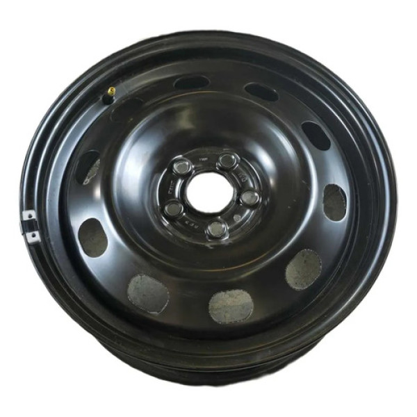 Roda De Ferro Aro 16 5 Furos T-cross 2019 A 2022 Preto
