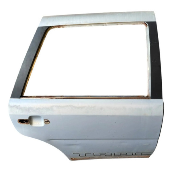 Porta Traseira Direita Vw Gol G4 Parati 2005 2008 2010 2013 Traseira Direito Prateado