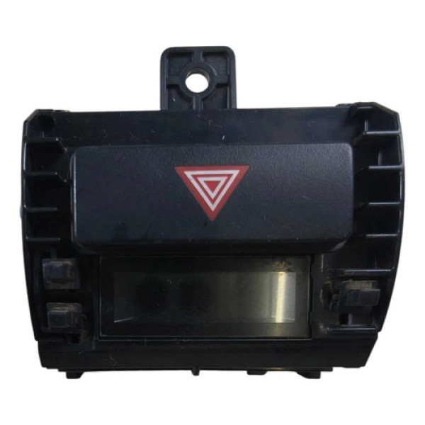 Botão Pisca Alerta E Relógio Digital Toyota Hilux 2016/2025 Preto