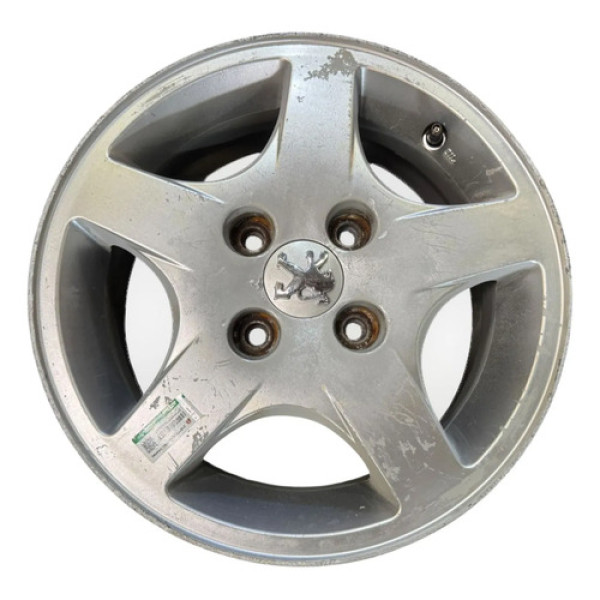Roda Peugeot 206 Aro 14 Original Avulsa Coral-claro