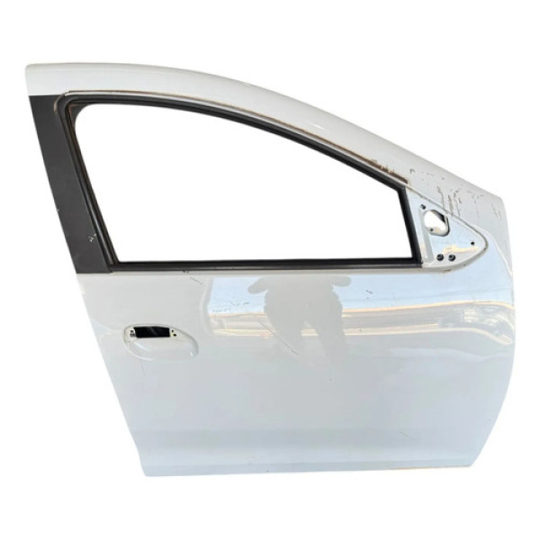 Porta Dianteira Direita Sandero Logan 2014 2022 Original Dianteira Direita Branco