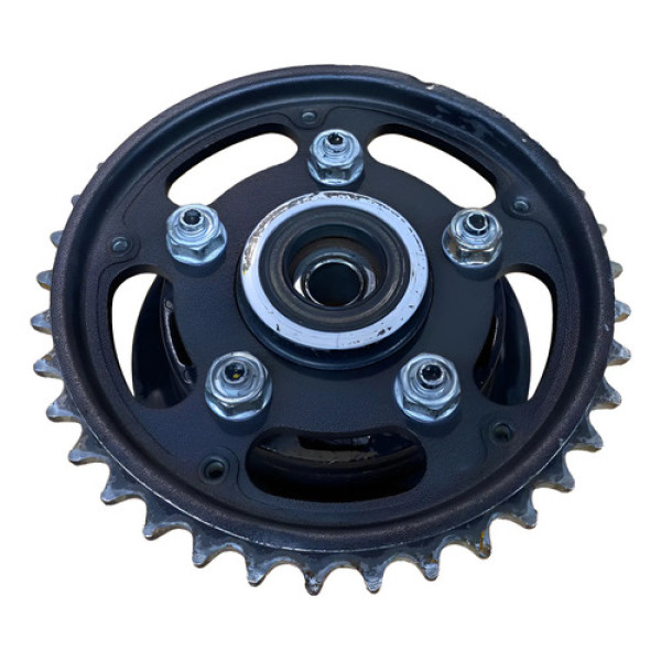 Flange Coroa Twister 250 2002 A 2008 Original Completo Preto