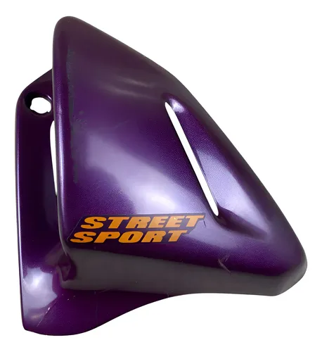 Aba Do Tanque Direito Estrada Cbx 200 1996 A 1999 Original Roxo