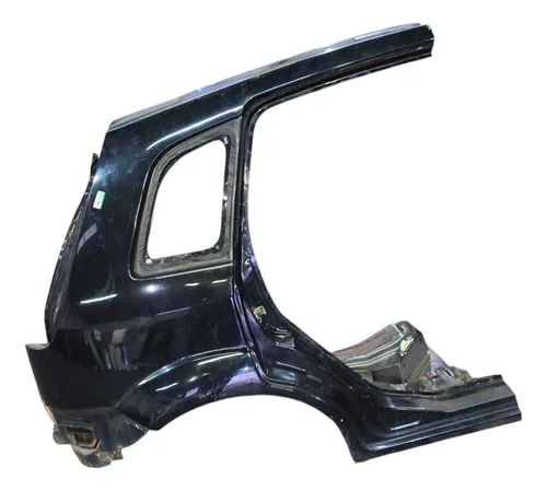 Retalho Lateral Traseira Direita Ford Fiesta Hatch 2005 2010 Preto