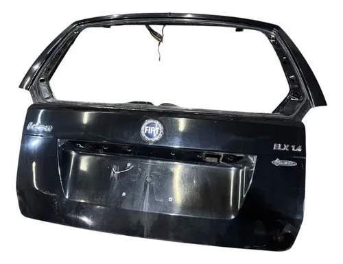 Tampa Traseira Idea 2006 2007 A 2010 Original Preto