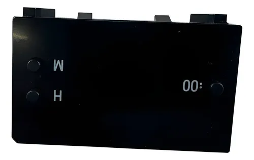 Relogio Digital Toyota Corolla Xei 2.0 2015 2016 2017 2018 Preto